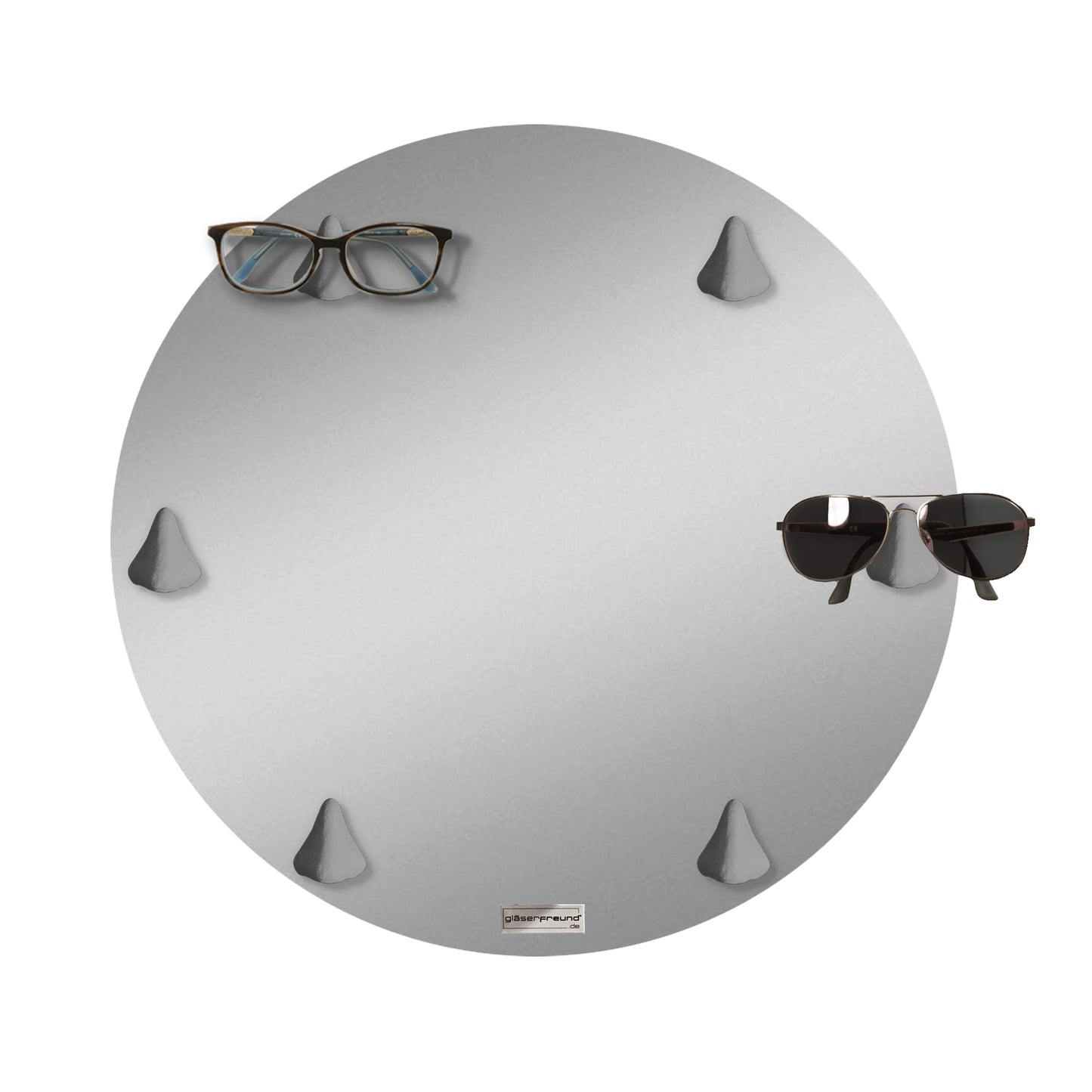 Mirro - Brillenorganizer, Brillenhalter, Brillenhalterung, Brillenregal, Brillenständer, Brillenaufbewahrung, Brillengarderobe, Brillenablage und Brillengarage