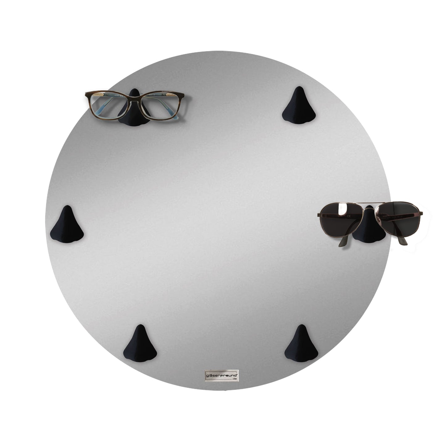 Mirro - Brillenorganizer, Brillenhalter, Brillenhalterung, Brillenregal, Brillenständer, Brillenaufbewahrung, Brillengarderobe, Brillenablage und Brillengarage