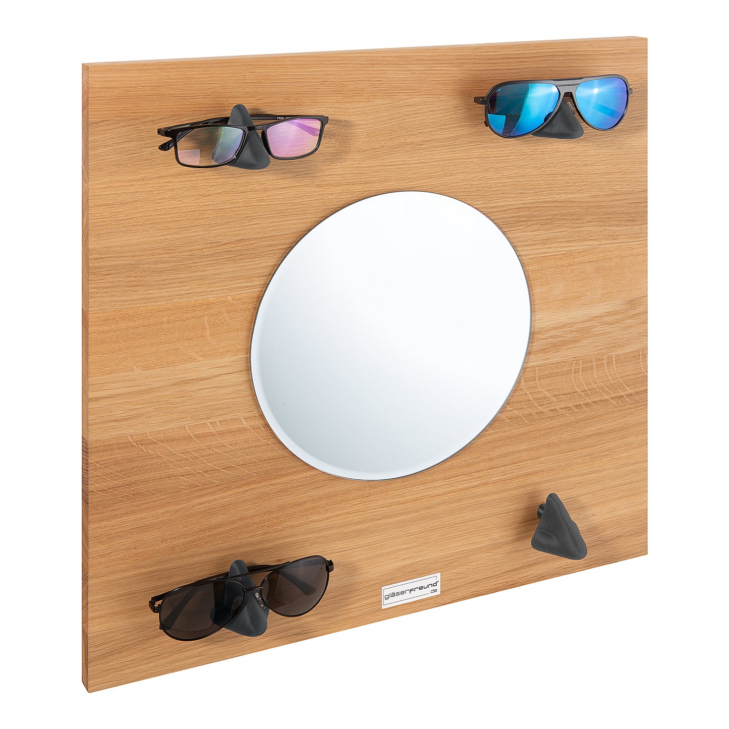 Peggy - Brillenorganizer, Brillenhalter, Brillenhalterung, Brillenregal, Brillenständer, Brillenaufbewahrung, Brillengarderobe, Brillenablage und Brillengarage