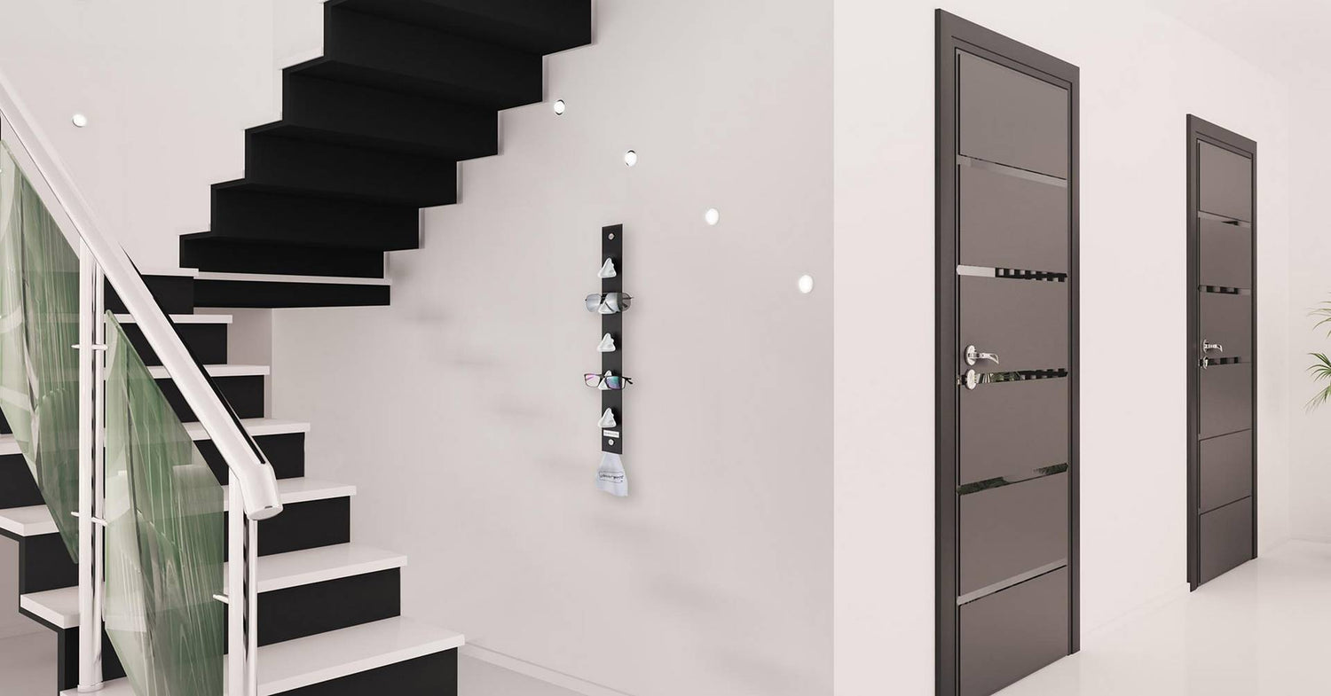 gläserfreund - Brillenorganizer,Brillenhalter,Brillenhalterung,Brillenregal,Brillenständer,Brillenaufbewahrung,Brillengarderobe,Brillenablage und Brillengarage