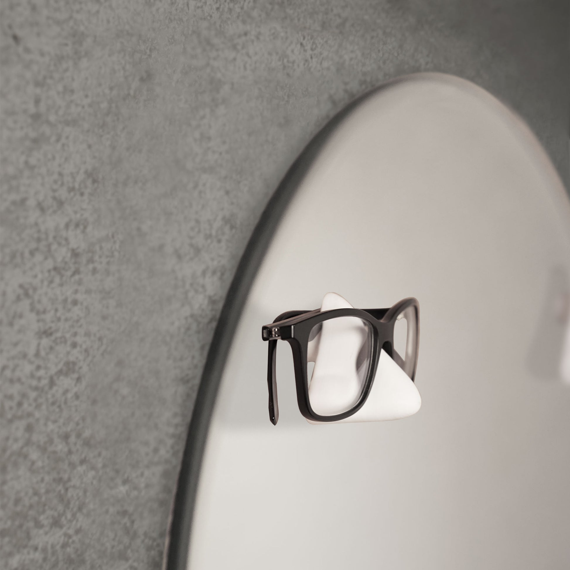 Mirro Brillenorganizer rund als Spiegel für sechs Brillen