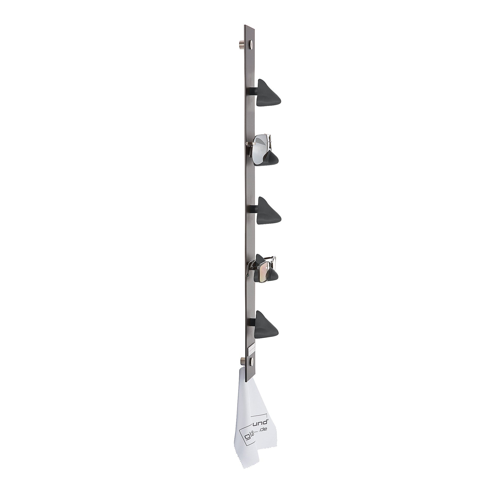 Calvin black - Brillenorganizer, Brillenhalter, Brillenhalterung, Brillenregal, Brillenständer, Brillenaufbewahrung, Brillengarderobe, Brillenablage und Brillengarage