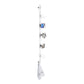 Calvin white - Brillenorganizer, Brillenhalter, Brillenhalterung, Brillenregal, Brillenständer, Brillenaufbewahrung, Brillengarderobe, Brillenablage und Brillengarage
