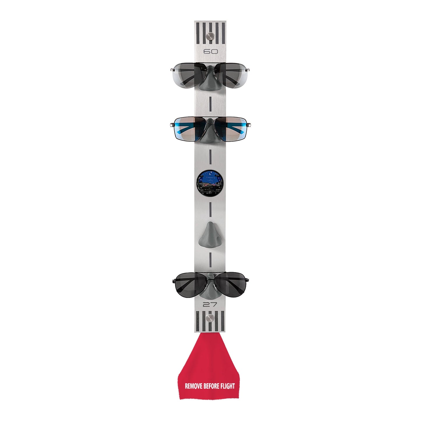 Charlie - Brillenorganizer, Brillenhalter, Brillenhalterung, Brillenregal, Brillenständer, Brillenaufbewahrung, Brillengarderobe, Brillenablage und Brillengarage