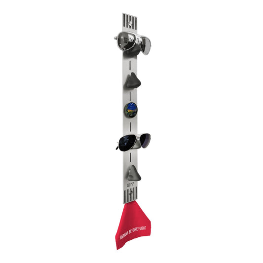Charlie - Brillenorganizer, Brillenhalter, Brillenhalterung, Brillenregal, Brillenständer, Brillenaufbewahrung, Brillengarderobe, Brillenablage und Brillengarage