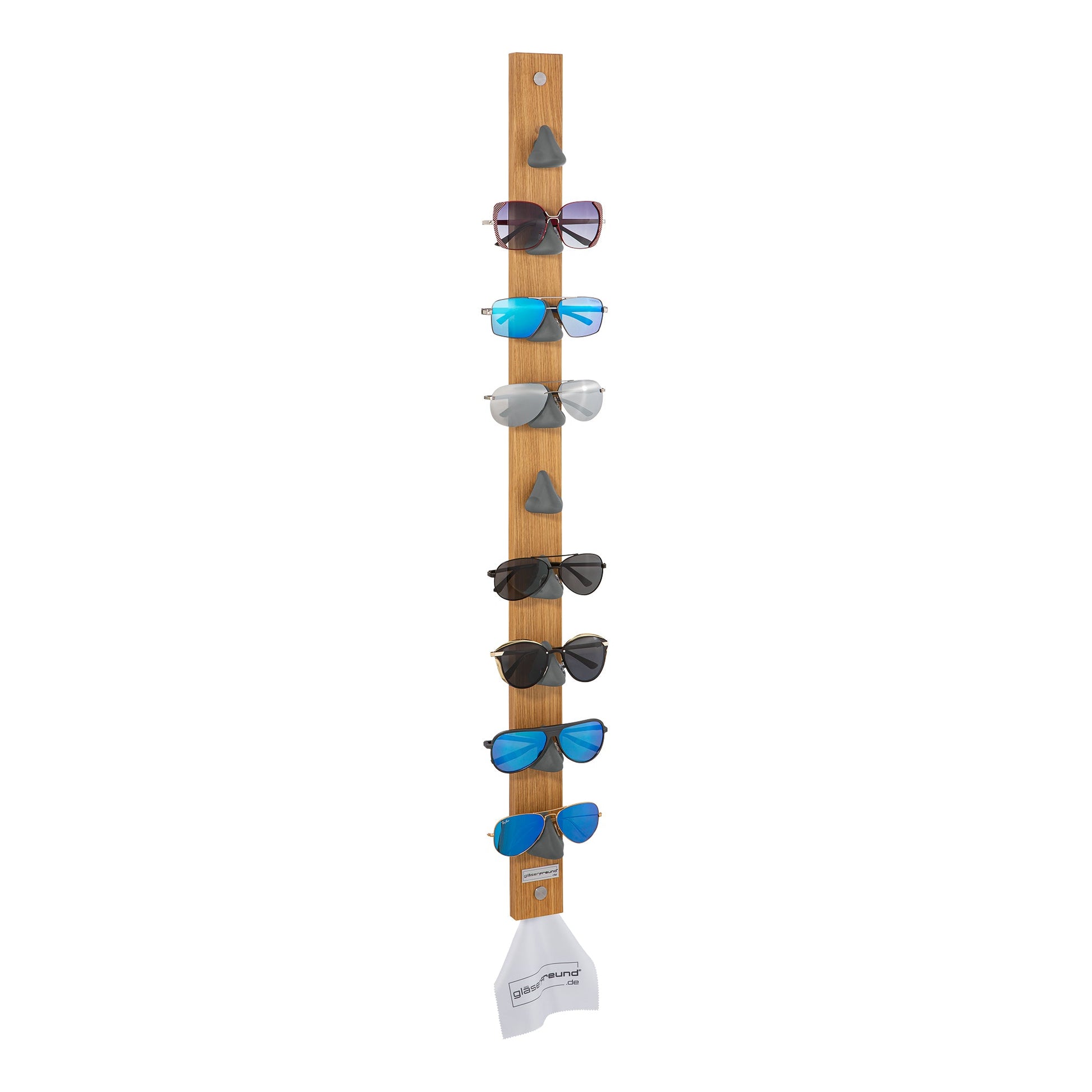 brillen aufbewahrung wand selber machen Mary Brillenorganizer aus Holz für 9 Brillen – gläserfreund®