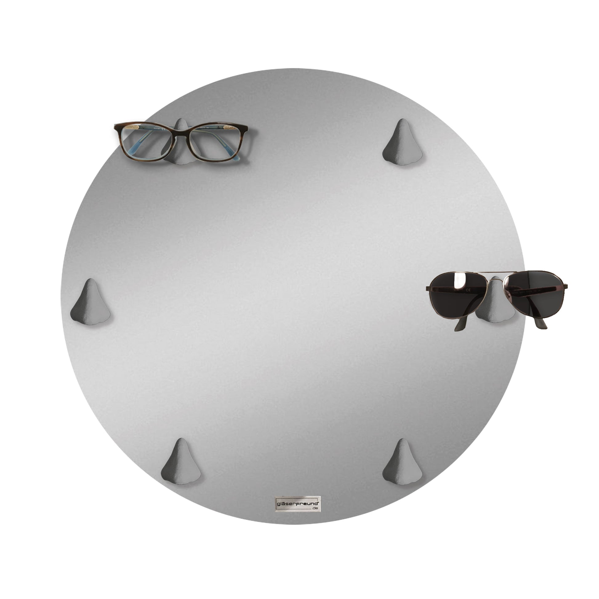 Mirro - Brillenorganizer, Brillenhalter, Brillenhalterung, Brillenregal, Brillenständer, Brillenaufbewahrung, Brillengarderobe, Brillenablage und Brillengarage