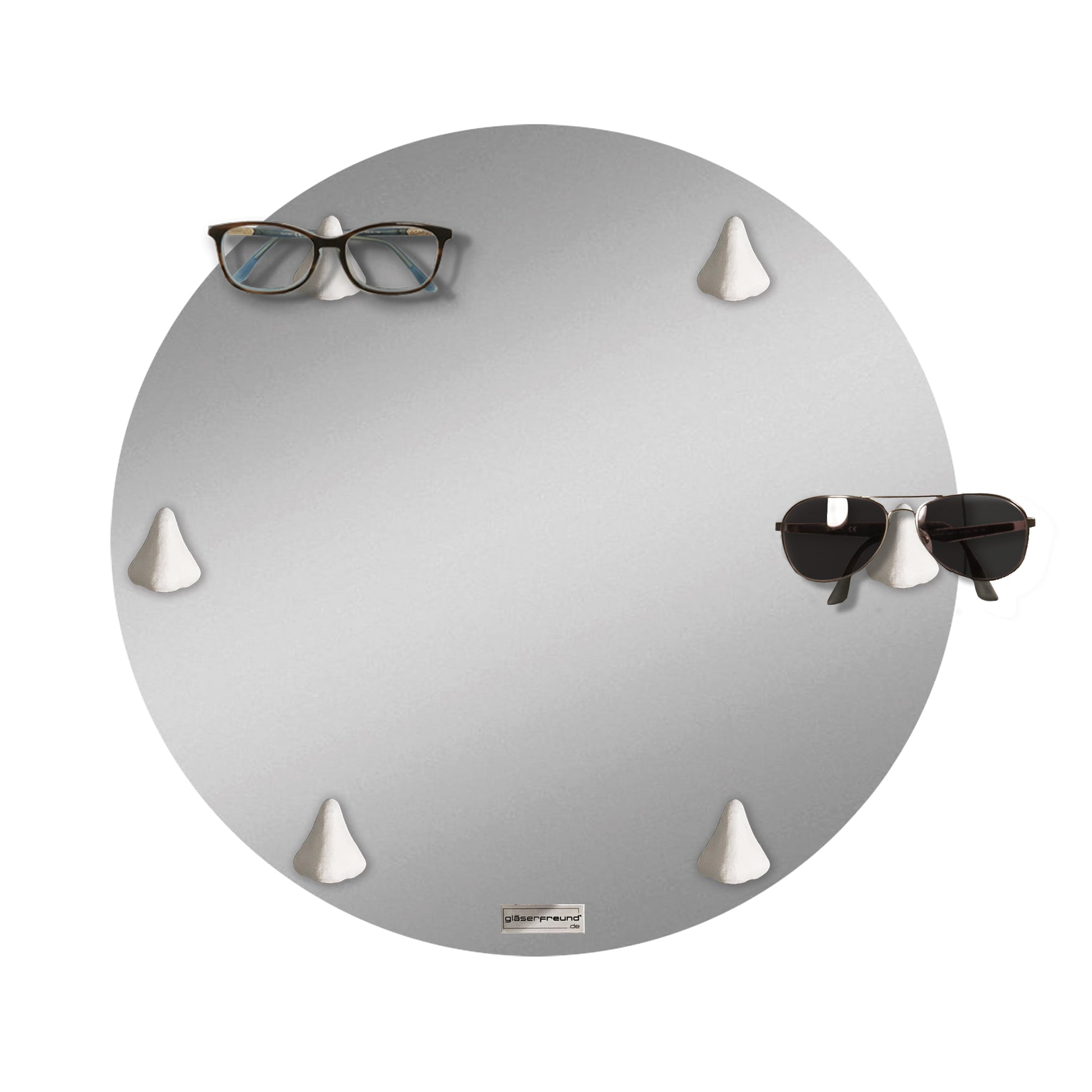Mirro - Brillenorganizer, Brillenhalter, Brillenhalterung, Brillenregal, Brillenständer, Brillenaufbewahrung, Brillengarderobe, Brillenablage und Brillengarage