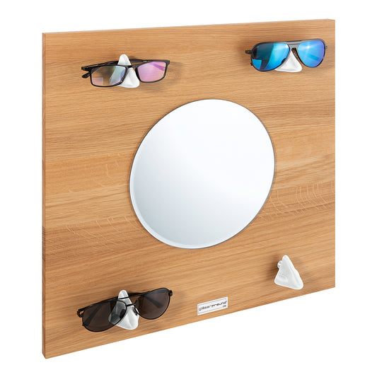 Peggy - Brillenorganizer, Brillenhalter, Brillenhalterung, Brillenregal, Brillenständer, Brillenaufbewahrung, Brillengarderobe, Brillenablage und Brillengarage