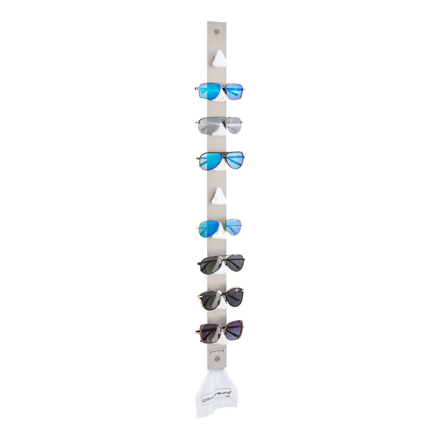Toni - Brillenorganizer, Brillenhalter, Brillenhalterung, Brillenregal, Brillenständer, Brillenaufbewahrung, Brillengarderobe, Brillenablage und Brillengarage